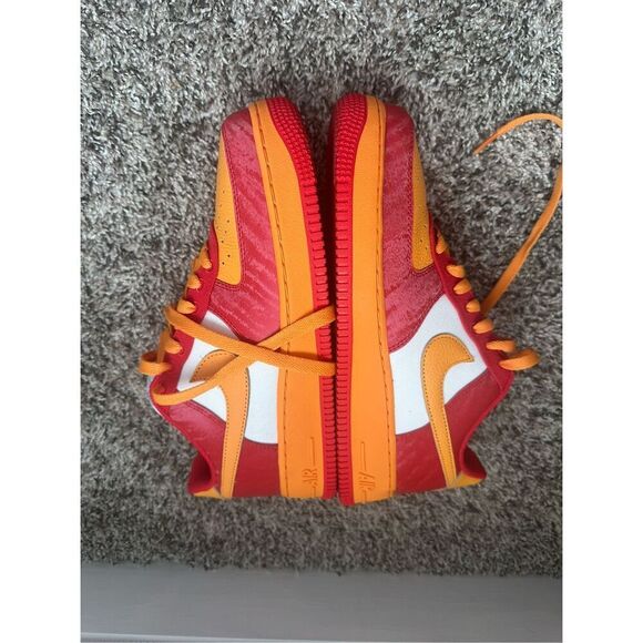 Nike Air Force 1 NBY RedOrange DV3907900 Size 9 - Picture 1 of 12